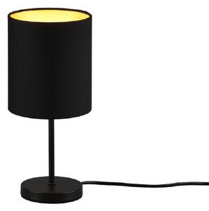 Stolná lampa JERRY E14/40W čierna/zlatá H28,5cm