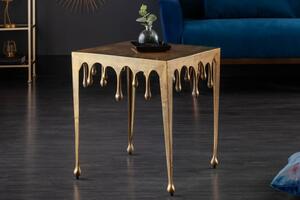 Konferenčný stolík Liquid Line L 50 cm zlatý »