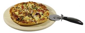 Kameň na pizzu + nôž SALVATORE