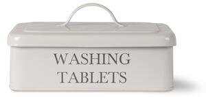 Plechový box na tablety do umývačky riadu Chalk