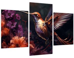 Obraz - Kolibrík (90x60 cm)