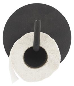 Kovový držiak na toaletný papier Black
