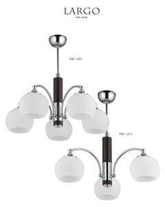 Jupiter 1135 - LO5VE - Závesné svietidlo LARGO 5xE27/60W/230V
