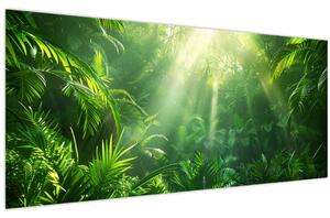 Obraz - Dažďový prales (120x50 cm)
