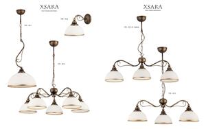 Jupiter 1177 - XS 5 - Závesné svietidlo XSARA 5xE27/60W/230V