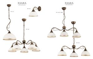 Jupiter 1178 - XSK - Svietidlo nástenné XSARA 1xE27/60W/230V