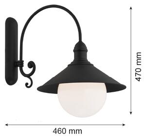 Argon 3286 - Nástenné svietidlo ERBA BIS 1xE27/60W/230V