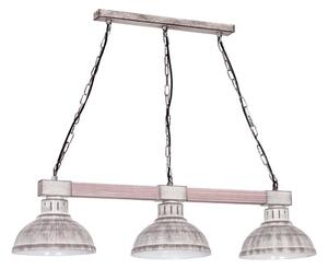 Luster na reťazi HAKON 3xE27/60W/230V svetlá