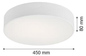Argon 1188 - Stropné svietidlo DARLING 3xE27/15W/230V pr. 45 cm biela