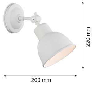 Argon 3182 - Nástenné svietidlo EUFRAT 1xE27/60W/230V
