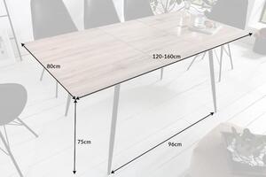 Jedálenský stôl Apartment 120-160cm dub »
