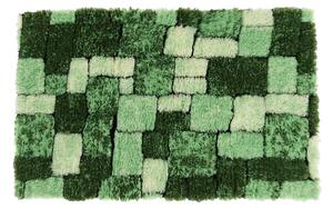 Blancheporte Kúpeľňová predložka, Mozaika zelená 50x40cm