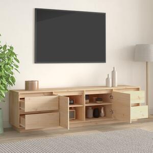 TV skrinka 176x37x47,5 cm masívna borovica