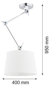 Argon 3548 - Závesné svietidlo ZAKYNTOS 1xE27/60W