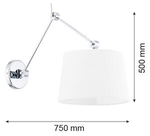 Argon 3545 - Nástenné svietidlo ZAKYNTOS 1xE27/60W