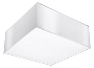 Stropné svietidlo Horus, 1x biele plastové tienidlo, (biely plast), (25 cm)