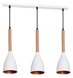 Luster na lanku MUZA 3xE27/60W/230V