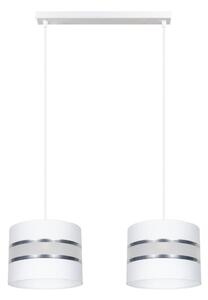 Luster na lanku CORAL 2xE27/60W/230V biela