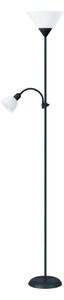 Stojacia lampa 1xE27/60W/230V + 1xE14/25W