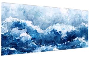 Obraz - Ilustrácia mora (120x50 cm)