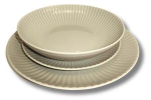 LUBIANA Daisy beige tanierová súprava, 18 ks