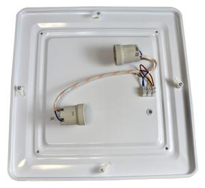 Stropné svietidlo WILTON 2xE27/60W/230V 37,5x37,5 cm čierna