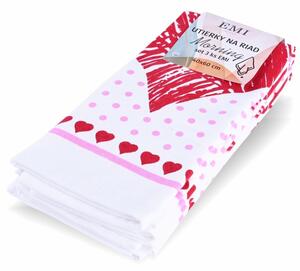 Utierky na riad Love set 3 ks EMI