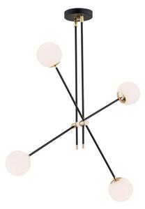 Argon 1696 - Luster na tyči ABSTRACT 4xE14/7W/230V čierna