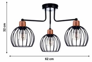 Prisadený luster CELTA 3xE27/40W/230V