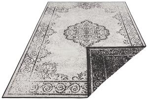 NORTHRUGS - Hanse Home koberce Kusový koberec Twin Supreme 103868 Black / Cream – na von aj na doma - 240x340 cm