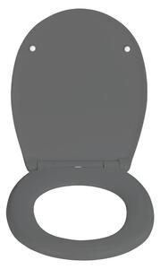 Sivé WC antikoro sedadlo Wenko Vorno