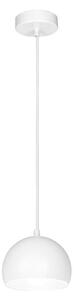 Závesné svietidlo SOOL na lanku 1xE27/15W/230V pr. 15 cm biele