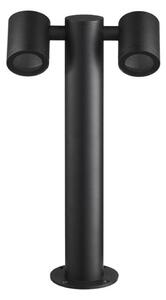 Vonkajšia lampa KETTO 2xGU10/60W/230V IP44 čierna