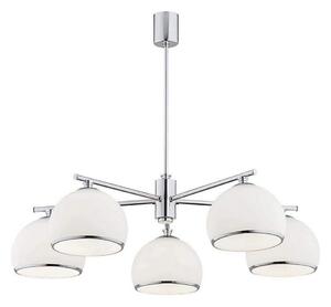 Argon 2087 - Luster na tyči MARBELLA 5xE27/15W/230V chróm