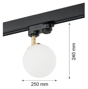 Argon 4307 - Bodové svietidlo do lištového systému BANG 1xG9/6W/230V mosadz