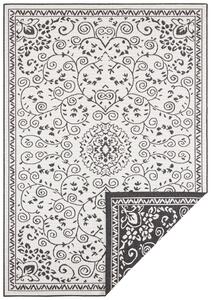 NORTHRUGS - Hanse Home koberce Kusový koberec Twin Supreme 103864 Black / Cream - 160x230 cm