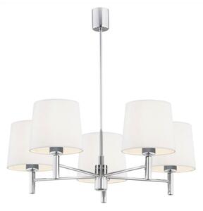 Argon 2110 - Luster na tyči BOLZANO 5xE27/15W/230V krémová