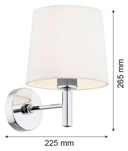 Argon 4760 - Nástenné svietidlo BOLZANO 1xE27/15W/230V