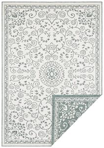 NORTHRUGS - Hanse Home koberce Kusový koberec Twin Supreme 103865 Green / Cream – na von aj na doma - 80x150 cm