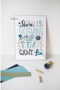 Print s motívom A Nice Cup of Tea Printintin, formát A4