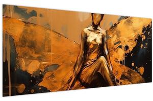 Obraz - Abstrakcia víly (120x50 cm)