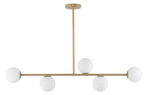 Luster na tyči GAMA 5xG9/12W/230V zlatá