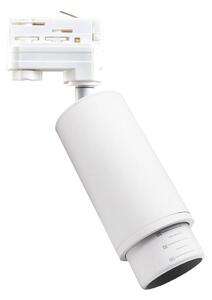 Bodové svietidlo do 3-fázového lištového systému MICA 1xGU10/25W/230V biela