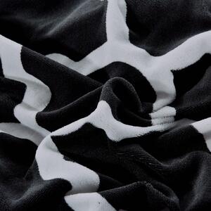 Obliečky mikroplyš ORINOCO čierne Rozmer obliečky: 2 ks 70 x 80 cm | 200 x 220 cm