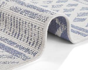 NORTHRUGS - Hanse Home koberce Kusový koberec Twin Supreme 103863 Blue / Cream – na von aj na doma - 120x170 cm