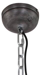 Čierna priemyselná závesná lampa Bikkel L02, Čierna, Obývacia izba / jedáleň, kov, Industriálny dizajn, Závesné svietidlo