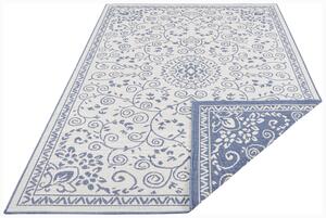 NORTHRUGS - Hanse Home koberce Kusový koberec Twin Supreme 103867 Blue / Cream – na von aj na doma - 200x290 cm