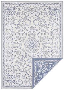 NORTHRUGS - Hanse Home koberce Kusový koberec Twin Supreme 103867 Blue / Cream – na von aj na doma - 200x290 cm