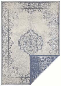 NORTHRUGS - Hanse Home koberce Kusový koberec Twin Supreme 103871 Blue / Cream – na von aj na doma - 160x230 cm