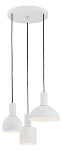 Argon 1468 - Luster na lanku SINES 3xE27/15W/230V biela